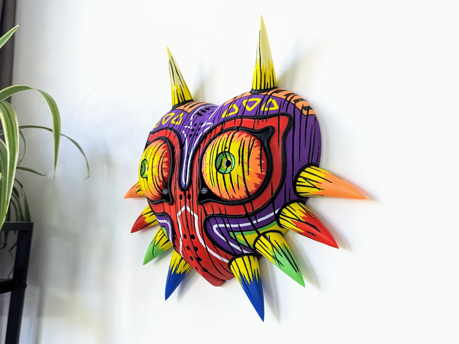 مجسّم قناع ماجورا زيلدا جداري (Zelda Majora's Mask Wall Decor) — منتج برِنتو
