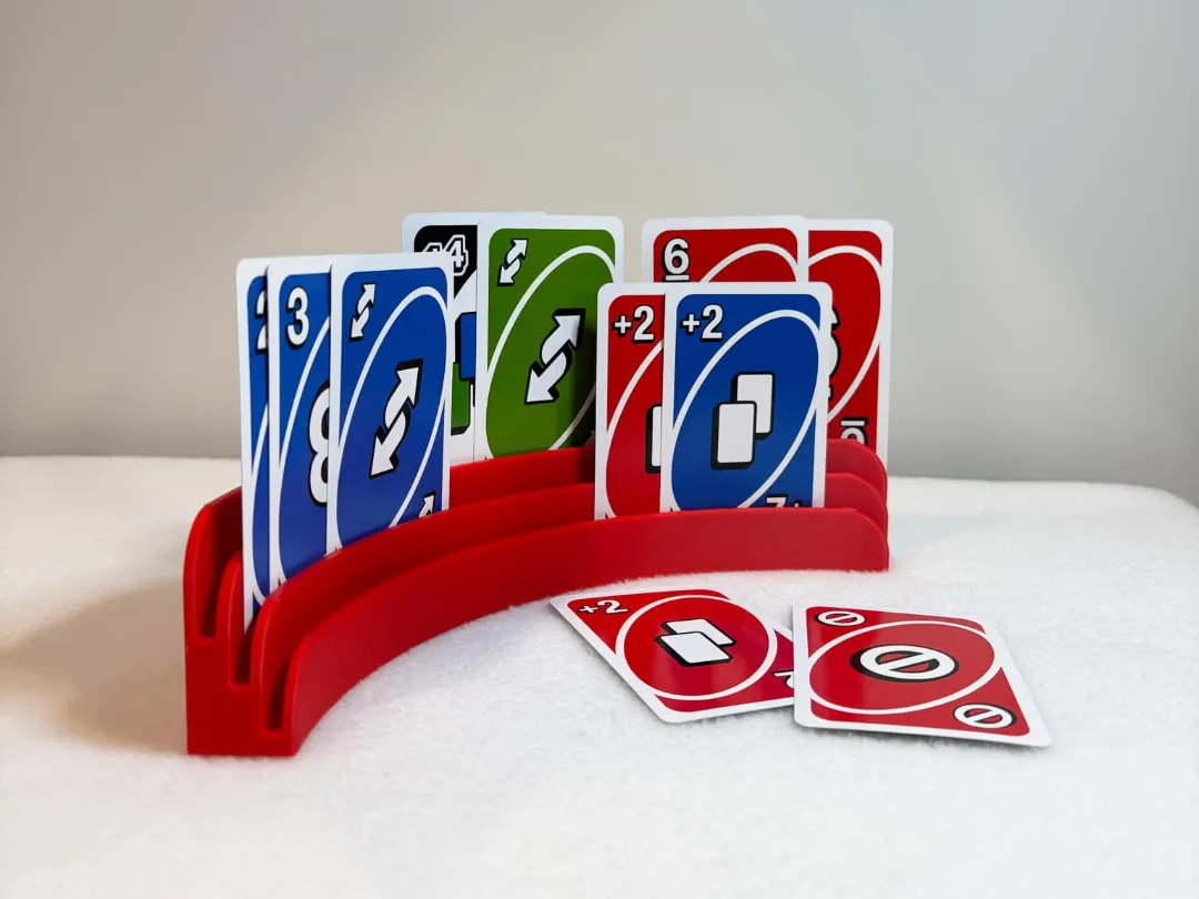 حامل أوراق اللعب ثلاثي المستويات (Triple Tier Playing Card Holder) — صورة 4