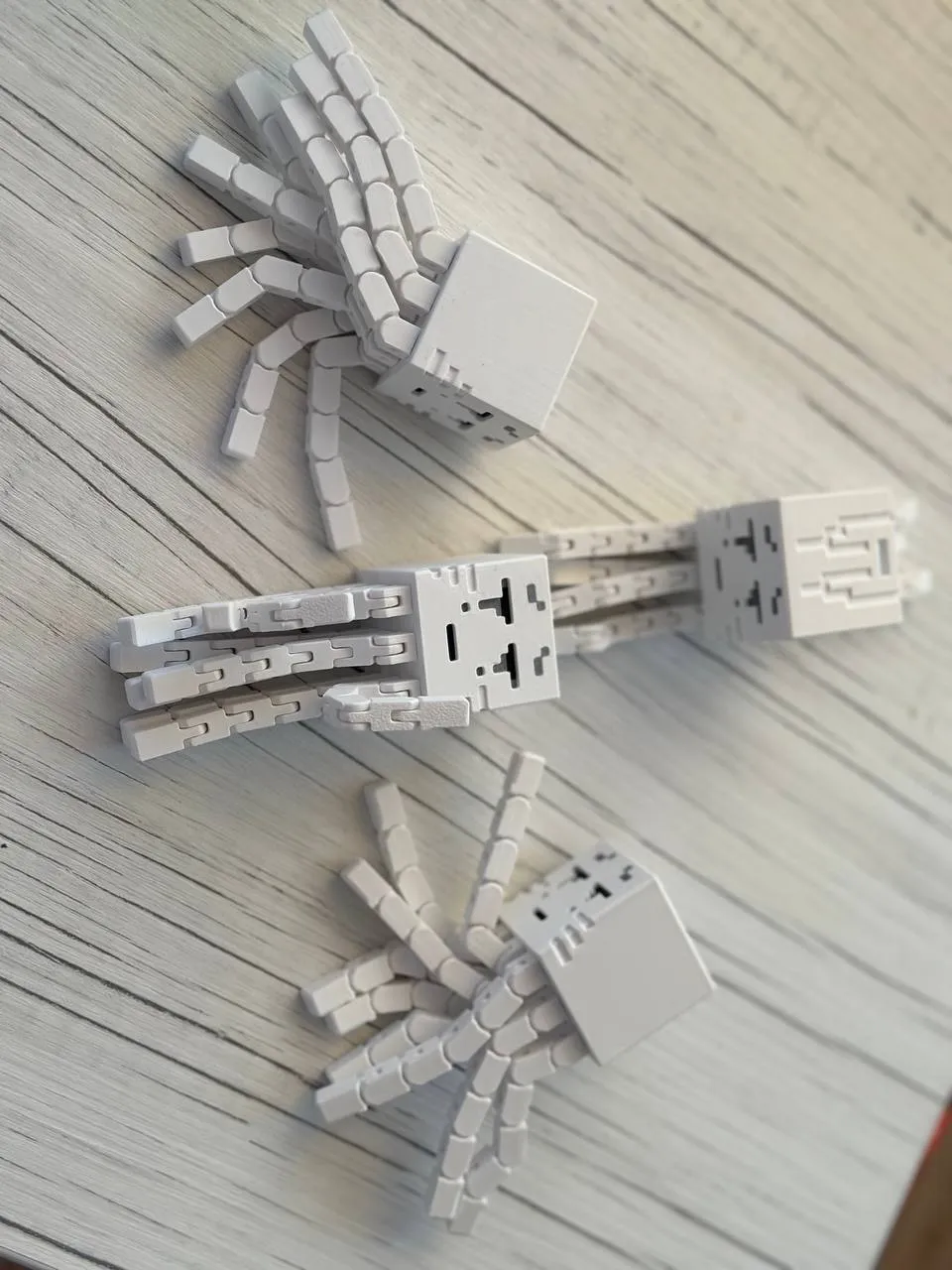 مجسم شبح ماينكرافت المتحرك (Minecraft Ghast Articulated Figure) — صورة 2