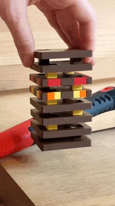 مجسّم بلوك الفرن من ماينكرافت (Minecraft Furnace Block) — صورة 2