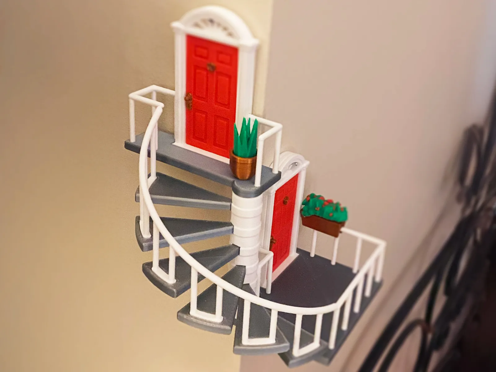 ديكور زاوية الغرفة بطراز السلالم (Corner Stairs Wall Decor) — صورة 5