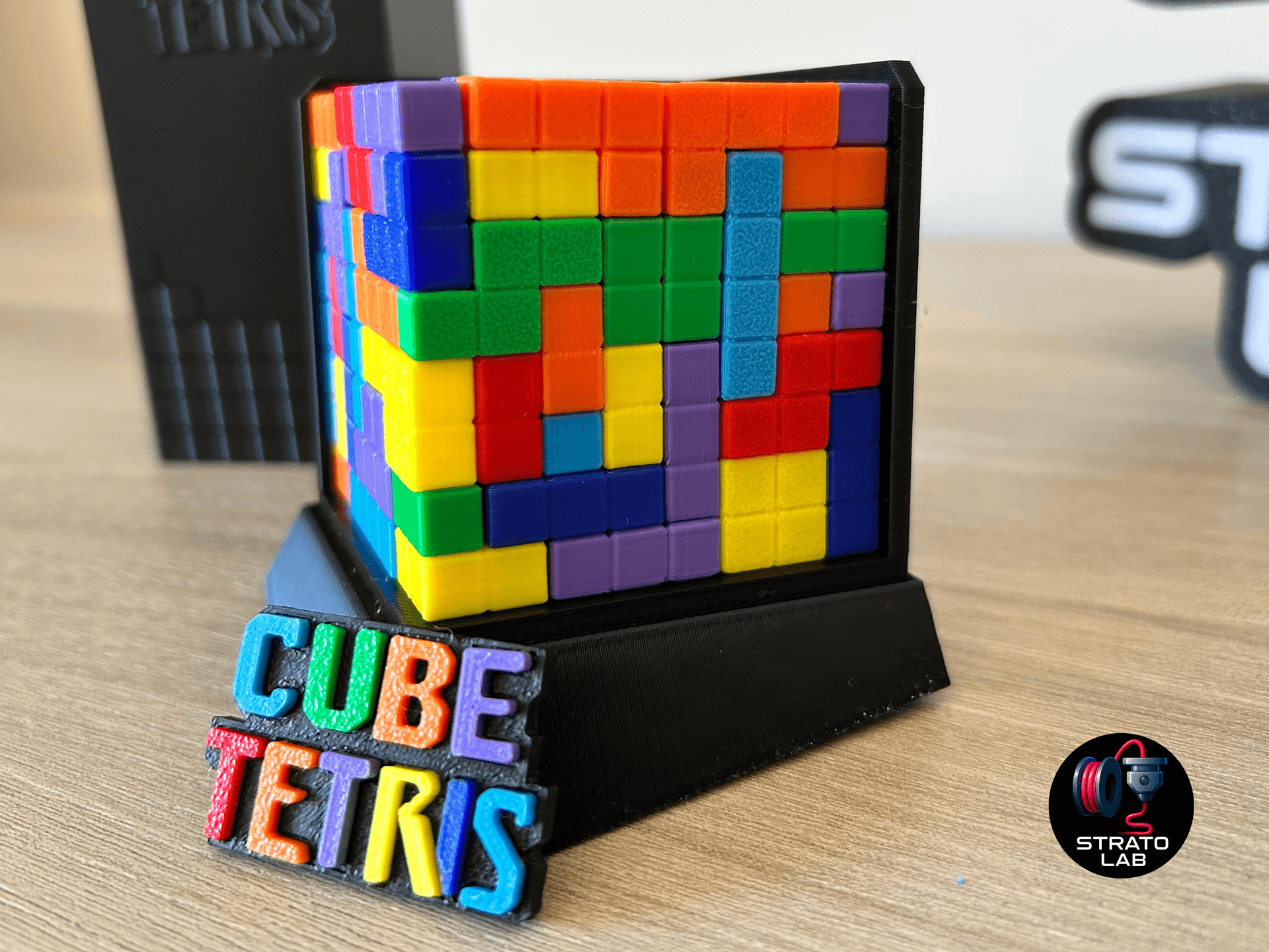 احجية مكعب Tetris — صورة 2