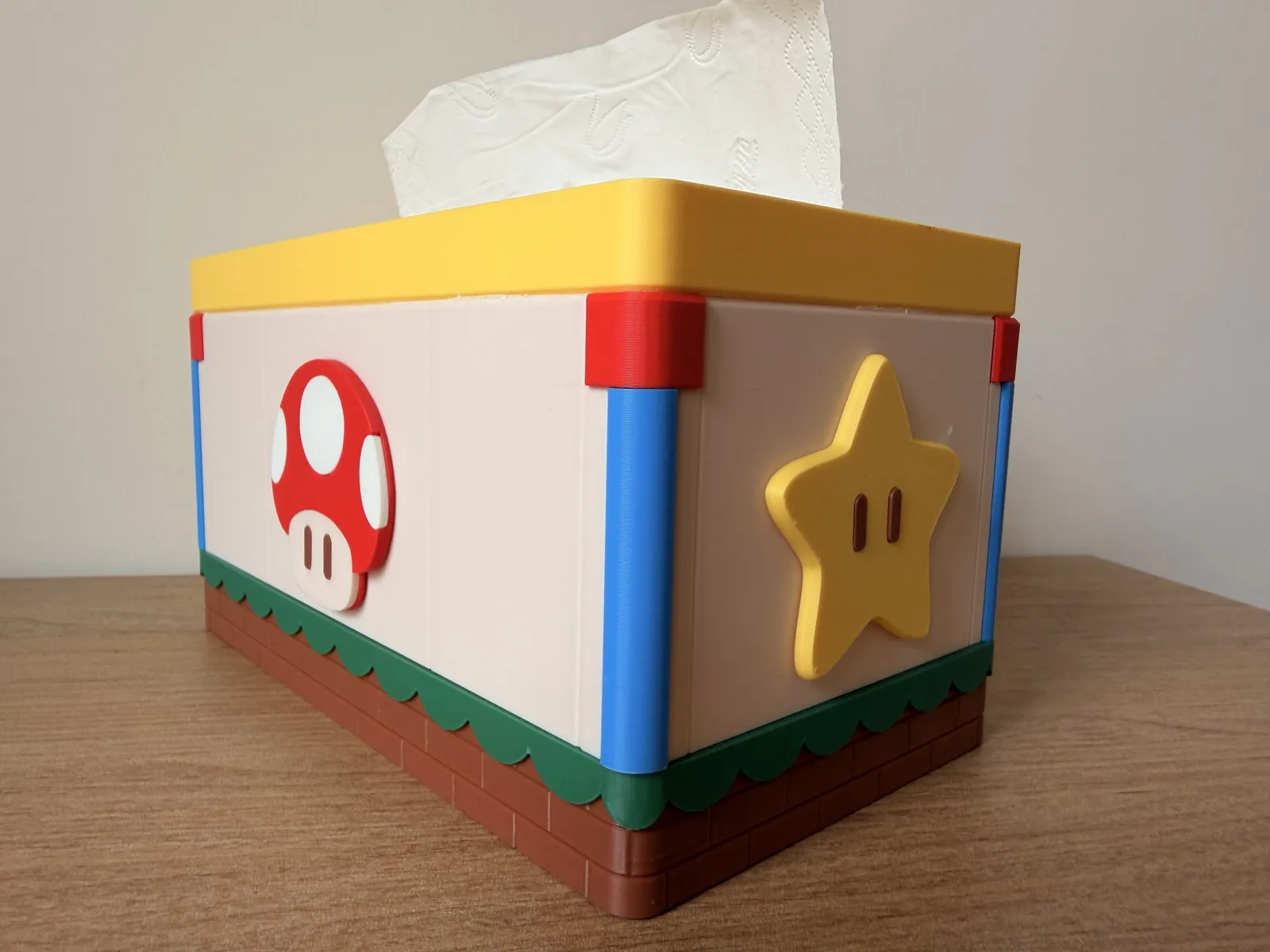 مجسّم علبة مناديل سوبر ماريو (Super Mario Tissue Box Figure) — صورة 2