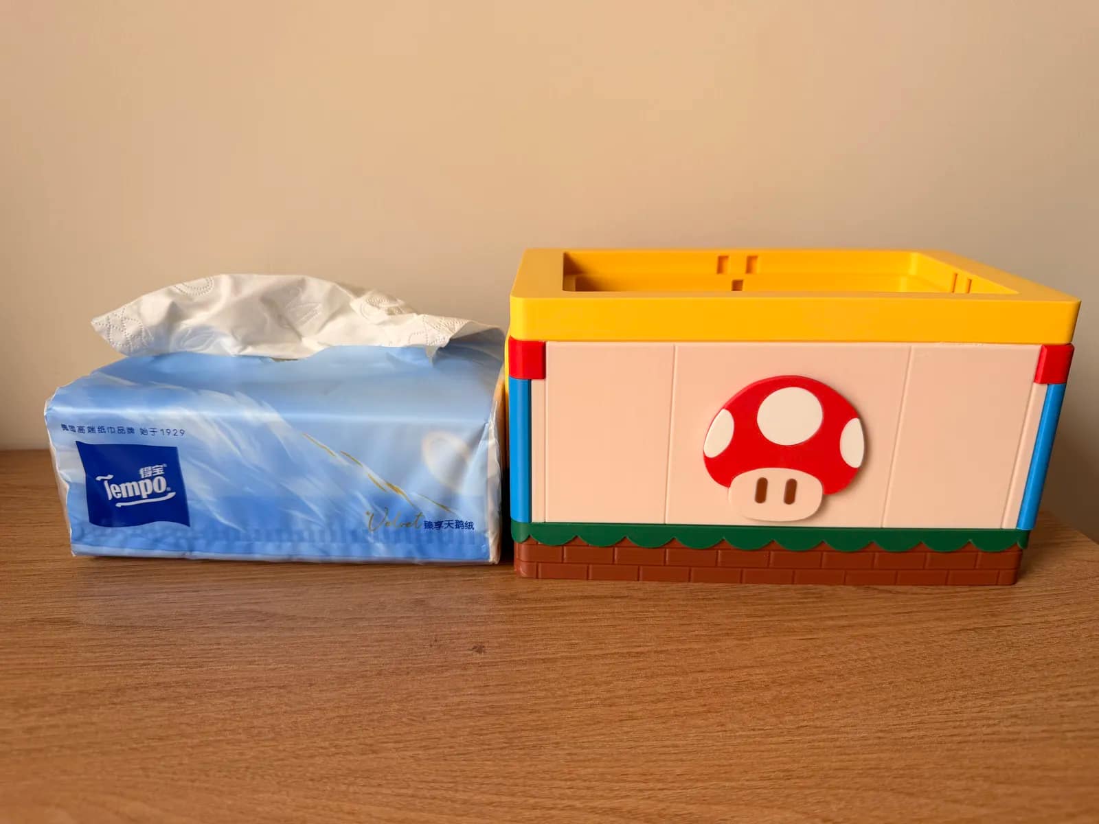 مجسّم علبة مناديل سوبر ماريو (Super Mario Tissue Box Figure) — صورة 3