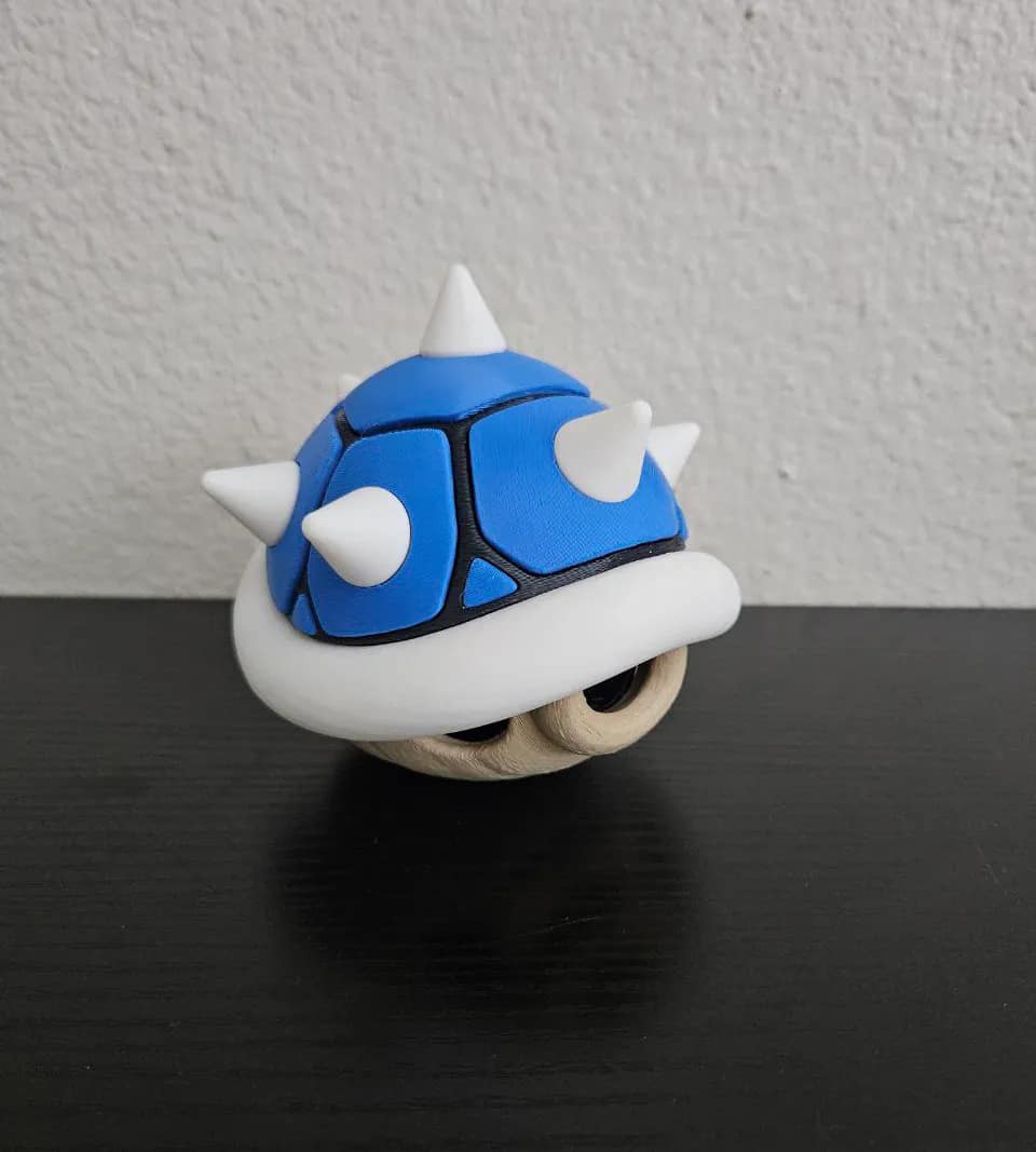 مجسم درع السلحفاة ماريو كارت (Mario Kart Turtle Shell Figure) — صورة 4