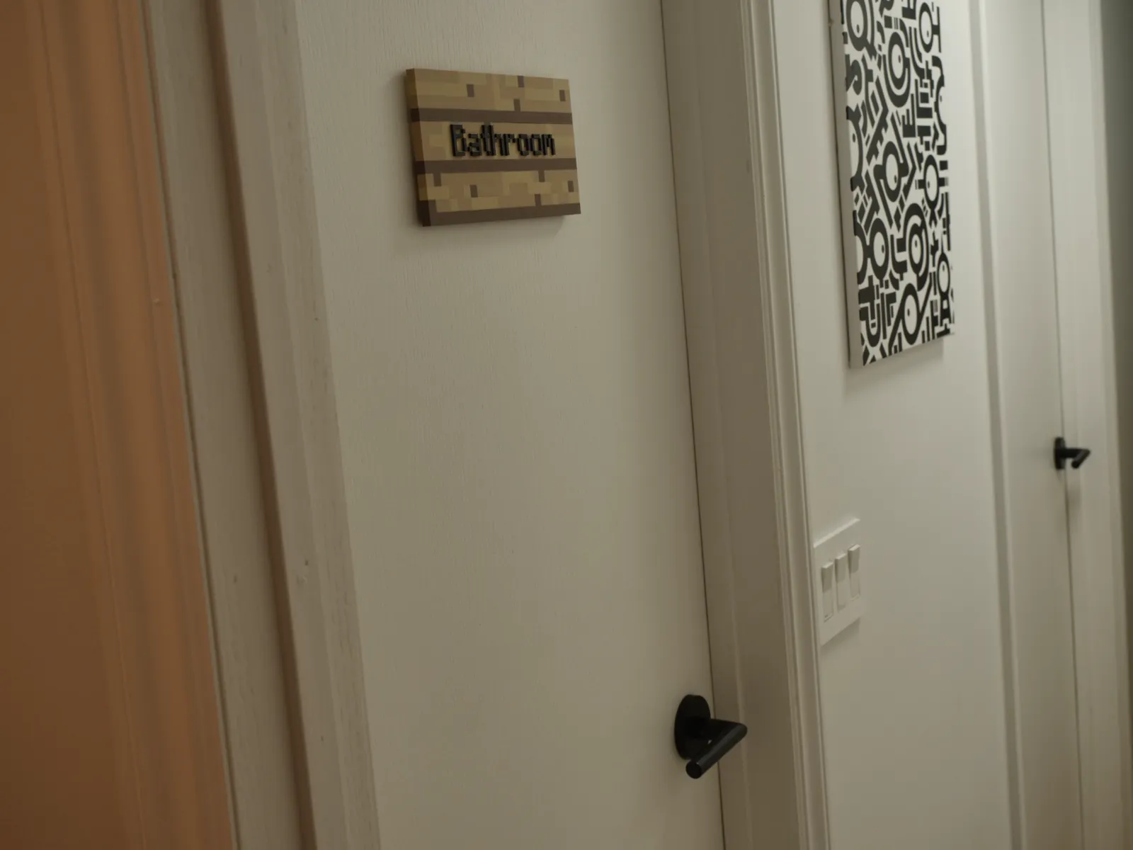 ديكور لافتة ماينكرافت خشبية (Minecraft Wooden Sign Decor) — صورة 3