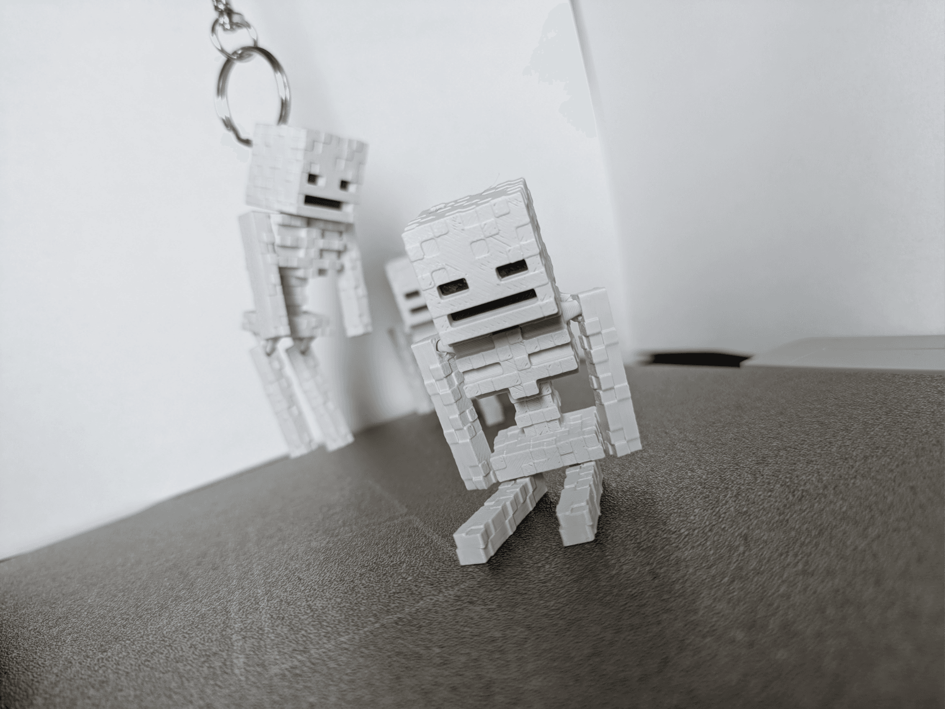 ميدالية skeleton من ماين كرافت — ميدالية · ميدالية مفاتيح