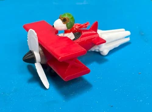 مجسم سيارة سنوبي الطيار (Snoopy Aviator Car Decor) — صورة 4